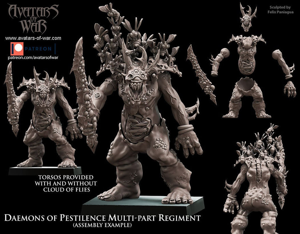 Modular Daemons of Pestilence - Avatars of War