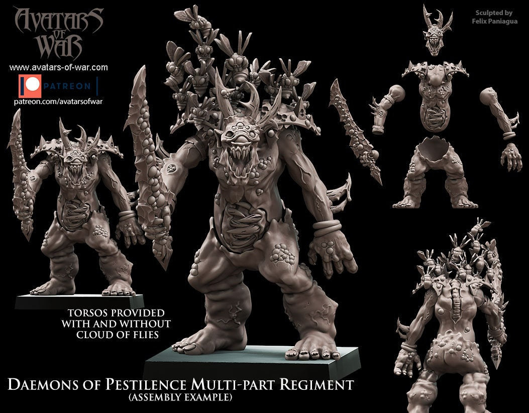 Modular Daemons of Pestilence - Avatars of War