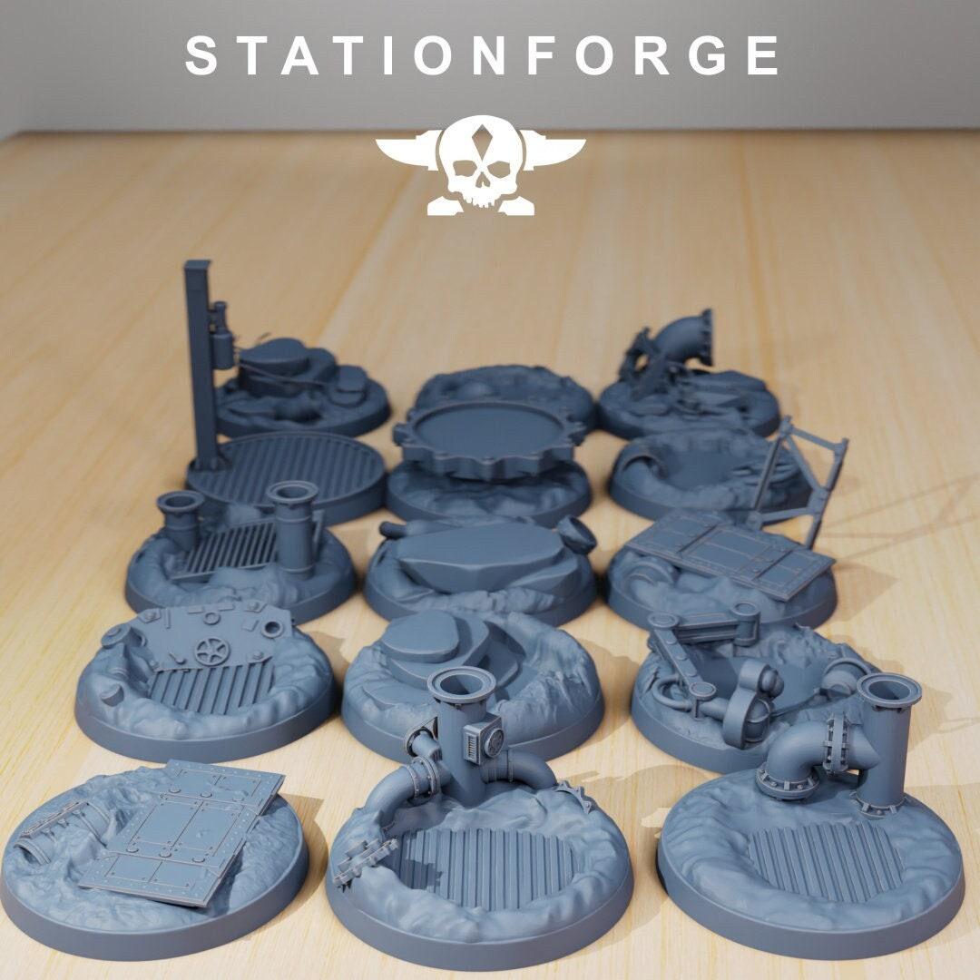 Wasteland Bases - StationForge