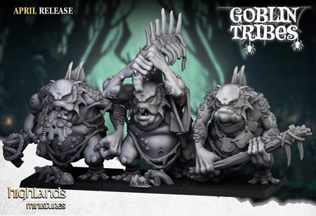 Swamp Trolls - Goblin Tribes - Highlands Miniatures