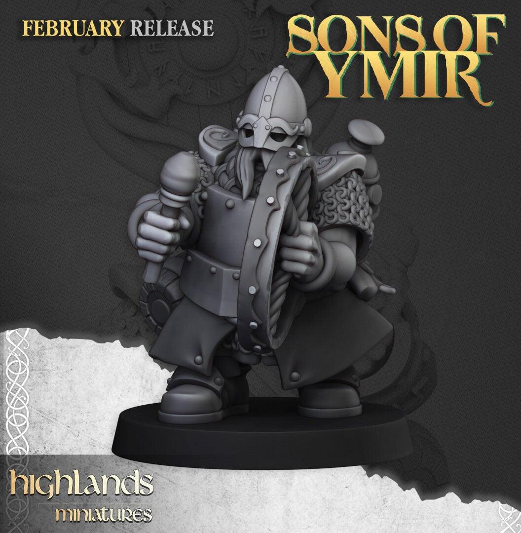 Dwarf Firespitters - Sons of Ymir - Highlands Miniatures