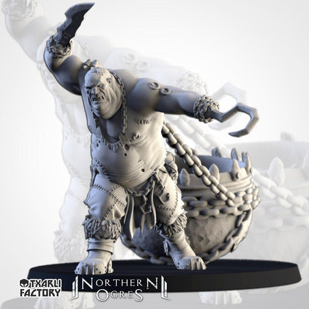 Butcher with Cauldron - Northern Ogres - Txarli Factory