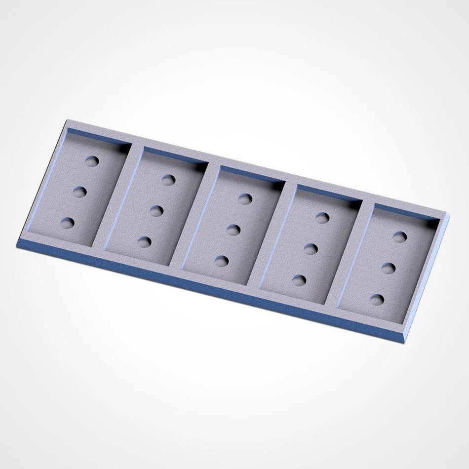 25x50mm to 30x60mm Rectangular Adaptor Trays - Txarli Factory Designs