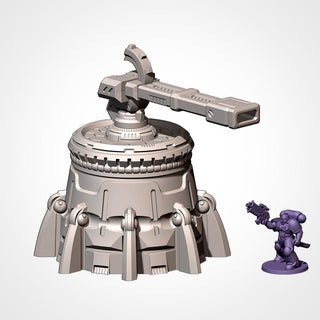 Xenos Terrain Set - Modular Sci Fi Tabletop Terrain for 28mm Wargaming & Kill Team - Alien Scatter Terrain - Txarli Factory