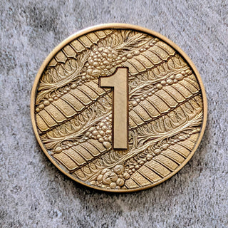 Wargaming Objective Markers Set - Laser Embossed Metal Tokens - Customizable Sci Fi & Fantasy