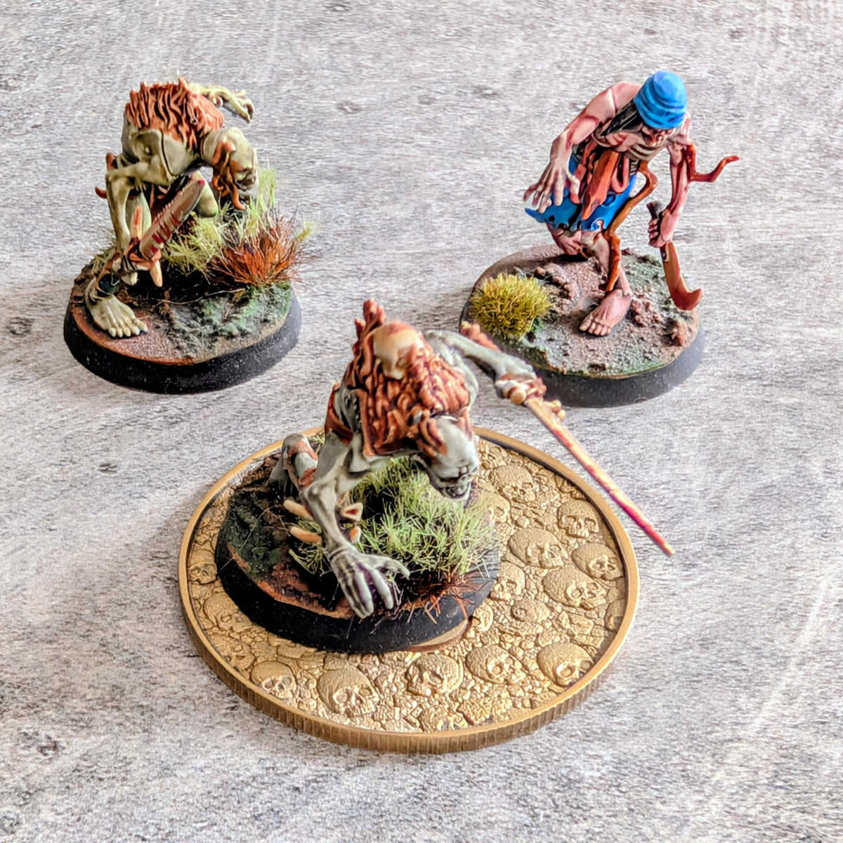 Wargaming Objective Markers Set - Laser Embossed Metal Tokens - Customizable Sci Fi & Fantasy