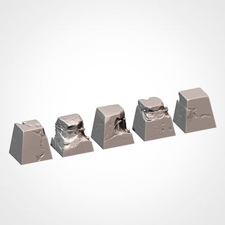 Obstacles of War - Modular Sci Fi Tabletop Terrain for 28mm Wargaming & Kill Team - Sci Fi Scatter Terrain - Txarli Factory