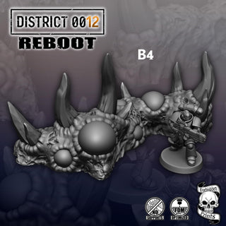 District 0012 - Plague Scatter Terrain - SciFi Terrain - 3D Printed PLA Plastic