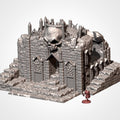Cursed Mausoleum - Gothic Cemetery Ruins for DnD, RPGs & 28mm Fantasy Wargaming - Txarli Factory
