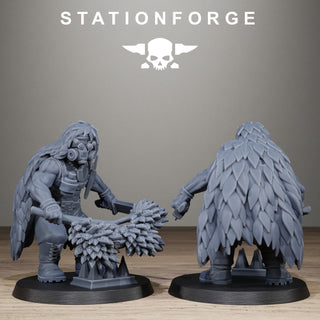 Grimguard Jungle Fighter Snipers - Resin Miniatures for Sci Fi Wargaming & RPGs - StationForge