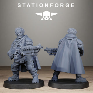 Freeguard Siege Infantry - Resin Miniatures for Sci Fi Wargaming, RPGs & Tabletop Gaming - StationForge