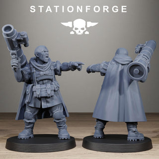 Freeguard Siege Infantry - Resin Miniatures for Sci Fi Wargaming, RPGs & Tabletop Gaming - StationForge