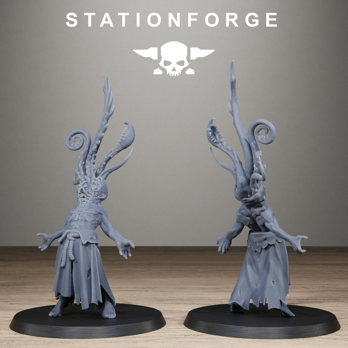 Corrupted Guard Possessed Demons - Corrupted Resin Miniatures for Sci Fi Wargaming, RPGs & Tabletop Gaming - StationForge