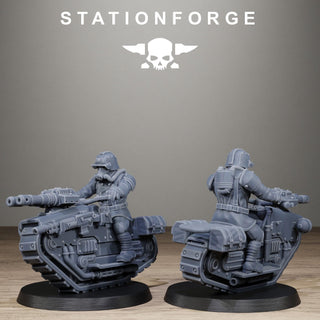 Grimguard War Treaders - Resin Cavalry & Recon Riders for Sci Fi Wargaming - StationForge