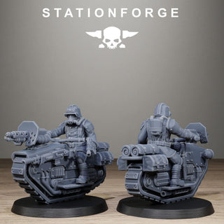 Grimguard War Treaders - Resin Cavalry & Recon Riders for Sci Fi Wargaming - StationForge