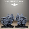 Grimguard War Treaders - Resin Cavalry & Recon Riders for Sci Fi Wargaming - StationForge