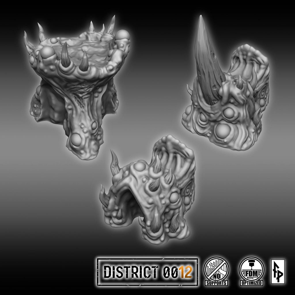 District 0012 - Mothers - SciFi Terrain - 3D Printed PLA Plastic
