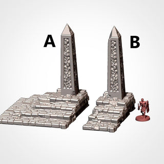 Cursed Mausoleum - Gothic Cemetery Ruins for DnD, RPGs & 28mm Fantasy Wargaming - Txarli Factory