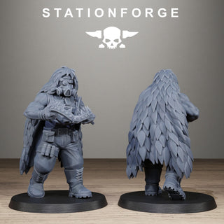 Grimguard Jungle Fighter Snipers - Resin Miniatures for Sci Fi Wargaming & RPGs - StationForge