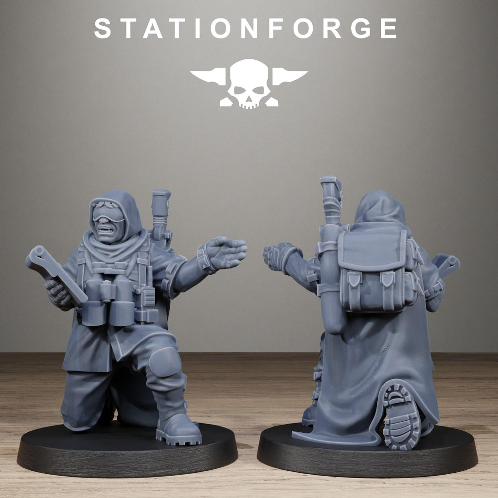 Freeguard Siege Infantry - Resin Miniatures for Sci Fi Wargaming, RPGs & Tabletop Gaming - StationForge