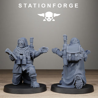 Freeguard Siege Infantry - Resin Miniatures for Sci Fi Wargaming, RPGs & Tabletop Gaming - StationForge