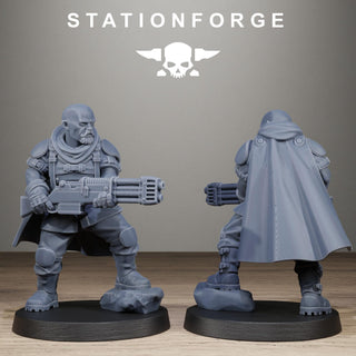 Freeguard Siege Infantry - Resin Miniatures for Sci Fi Wargaming, RPGs & Tabletop Gaming - StationForge