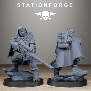 Freeguard Siege Infantry - Resin Miniatures for Sci Fi Wargaming, RPGs & Tabletop Gaming - StationForge
