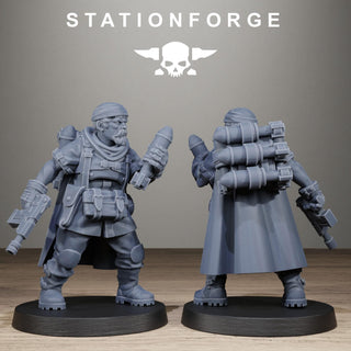 Freeguard Siege Infantry - Resin Miniatures for Sci Fi Wargaming, RPGs & Tabletop Gaming - StationForge