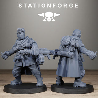 Freeguard Siege Infantry - Resin Miniatures for Sci Fi Wargaming, RPGs & Tabletop Gaming - StationForge