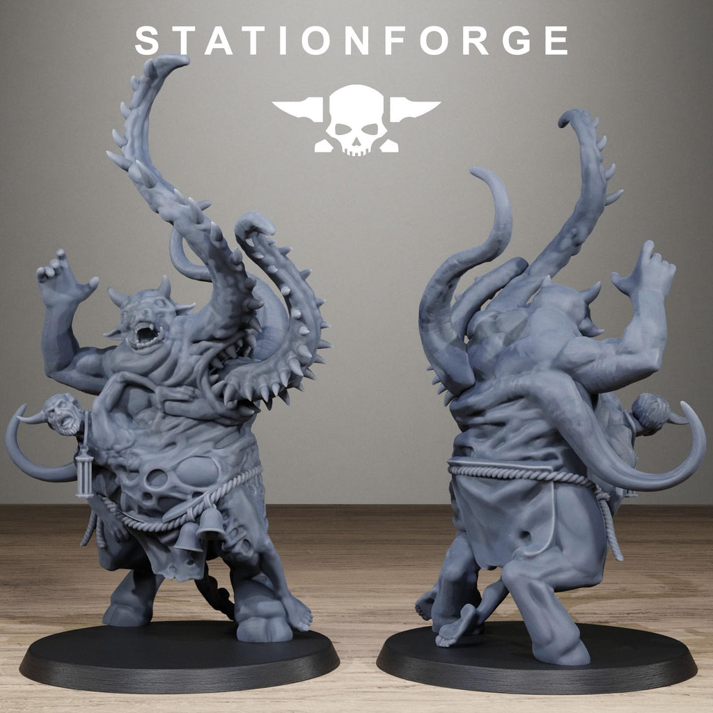 Corrupted Guard Possessed Demons - Corrupted Resin Miniatures for Sci Fi Wargaming, RPGs & Tabletop Gaming - StationForge