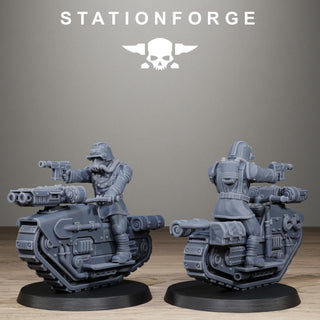 Grimguard War Treaders - Resin Cavalry & Recon Riders for Sci Fi Wargaming - StationForge