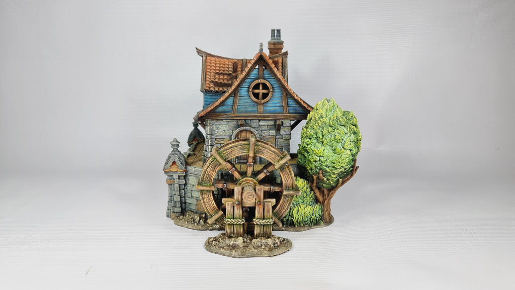 Watermill House - Multi-Level 28mm Fantasy Terrain with Playable Interior