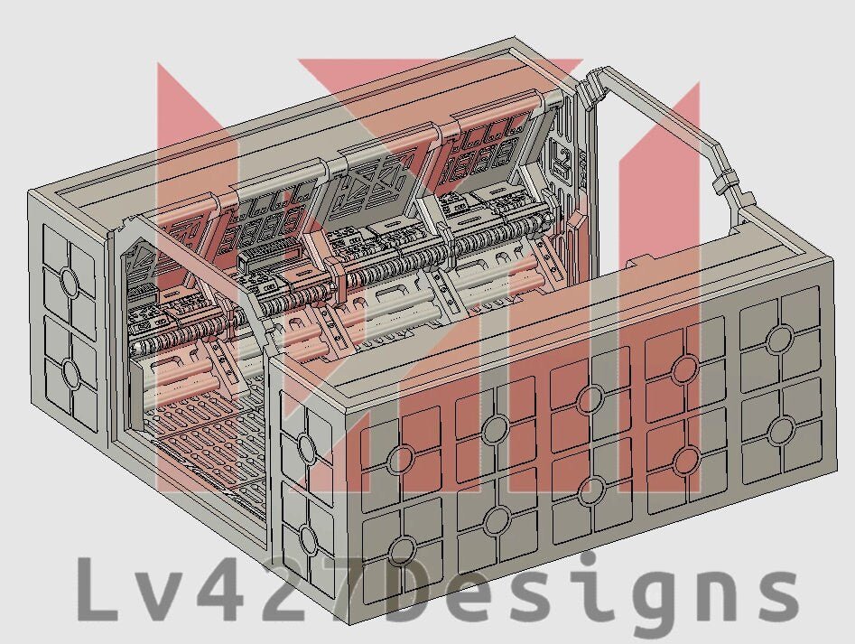 Industrial 2-Way Corridor - LV-427 Designs - Sigmarite Boutique