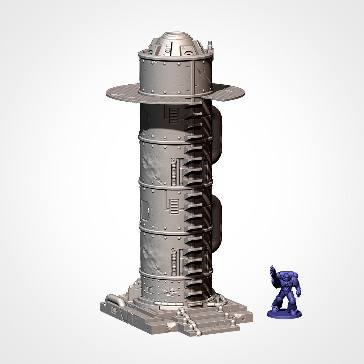 Industrial Sector - Sci-Fi Silos, Tanks & Towers Terrain - Txarli Factory - Sigmarite Boutique