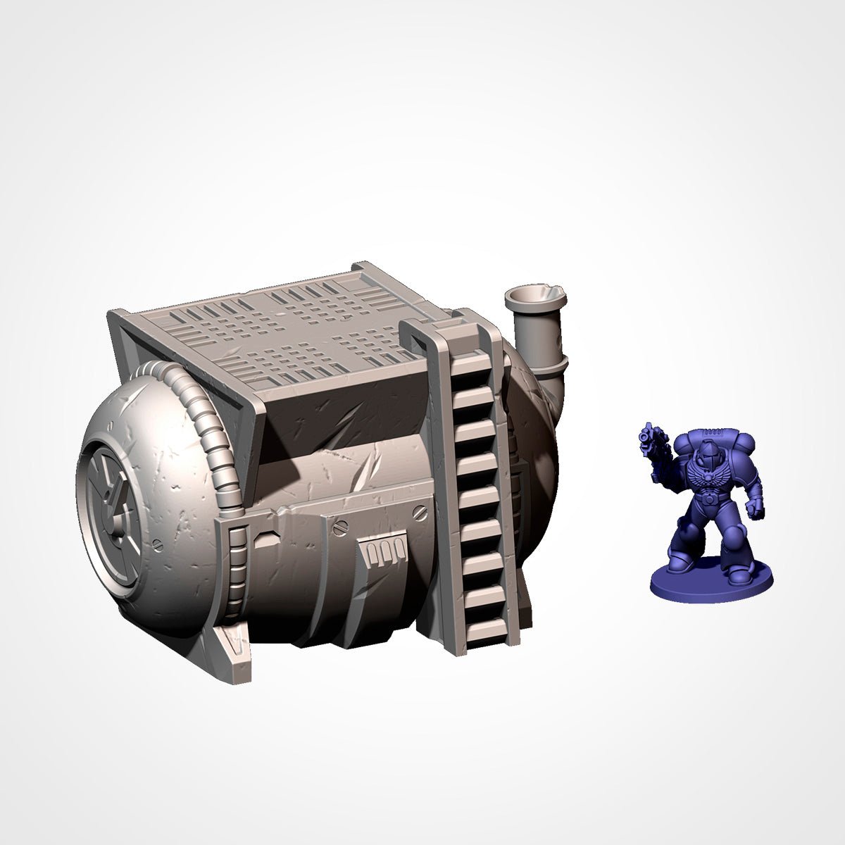 Industrial Sector - Sci-Fi Silos, Tanks & Towers Terrain - Txarli Factory - Sigmarite Boutique