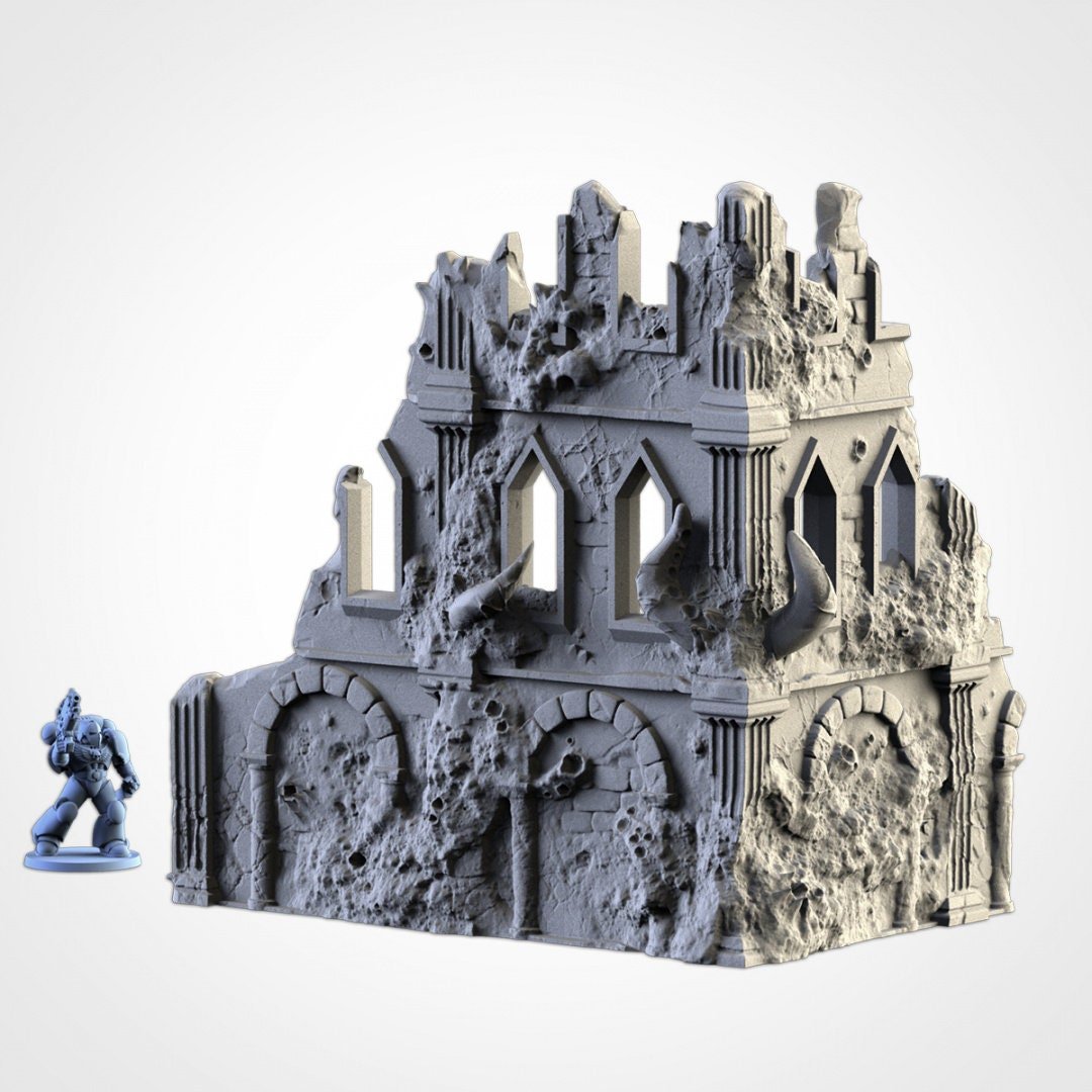 Infected Ruins - Large Ruins - Txarli Factory - Sigmarite Boutique