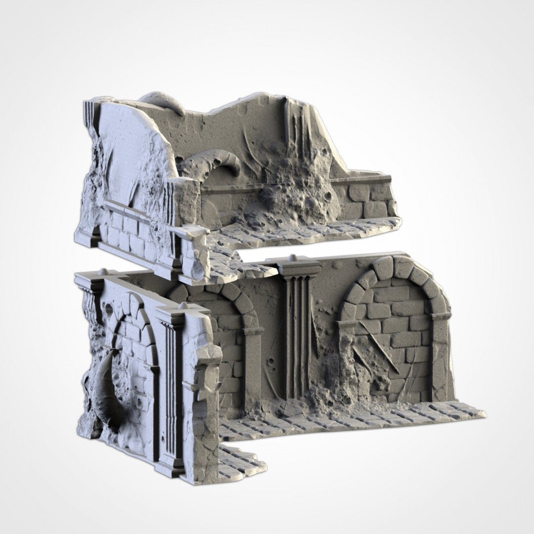 Infected Ruins - Large Ruins - Txarli Factory - Sigmarite Boutique