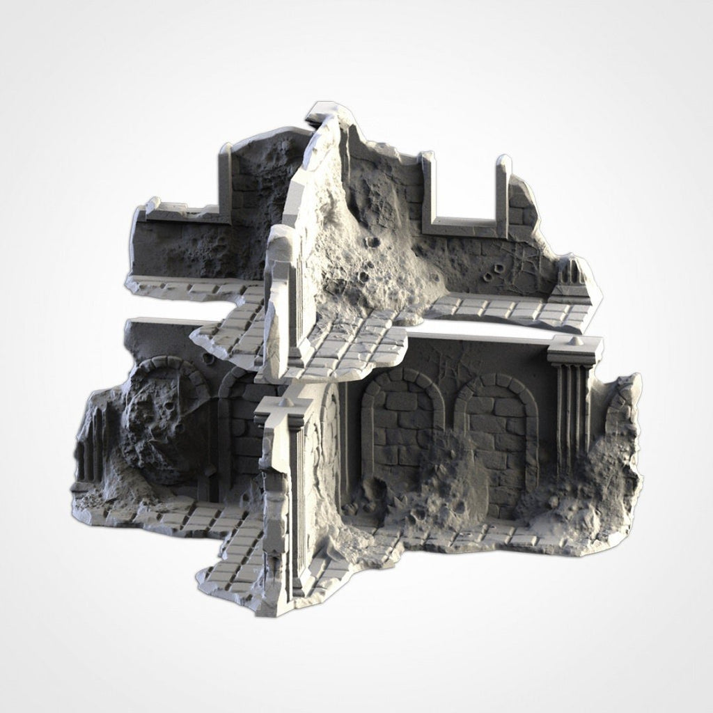 Infected Ruins - Large Ruins - Txarli Factory - Sigmarite Boutique