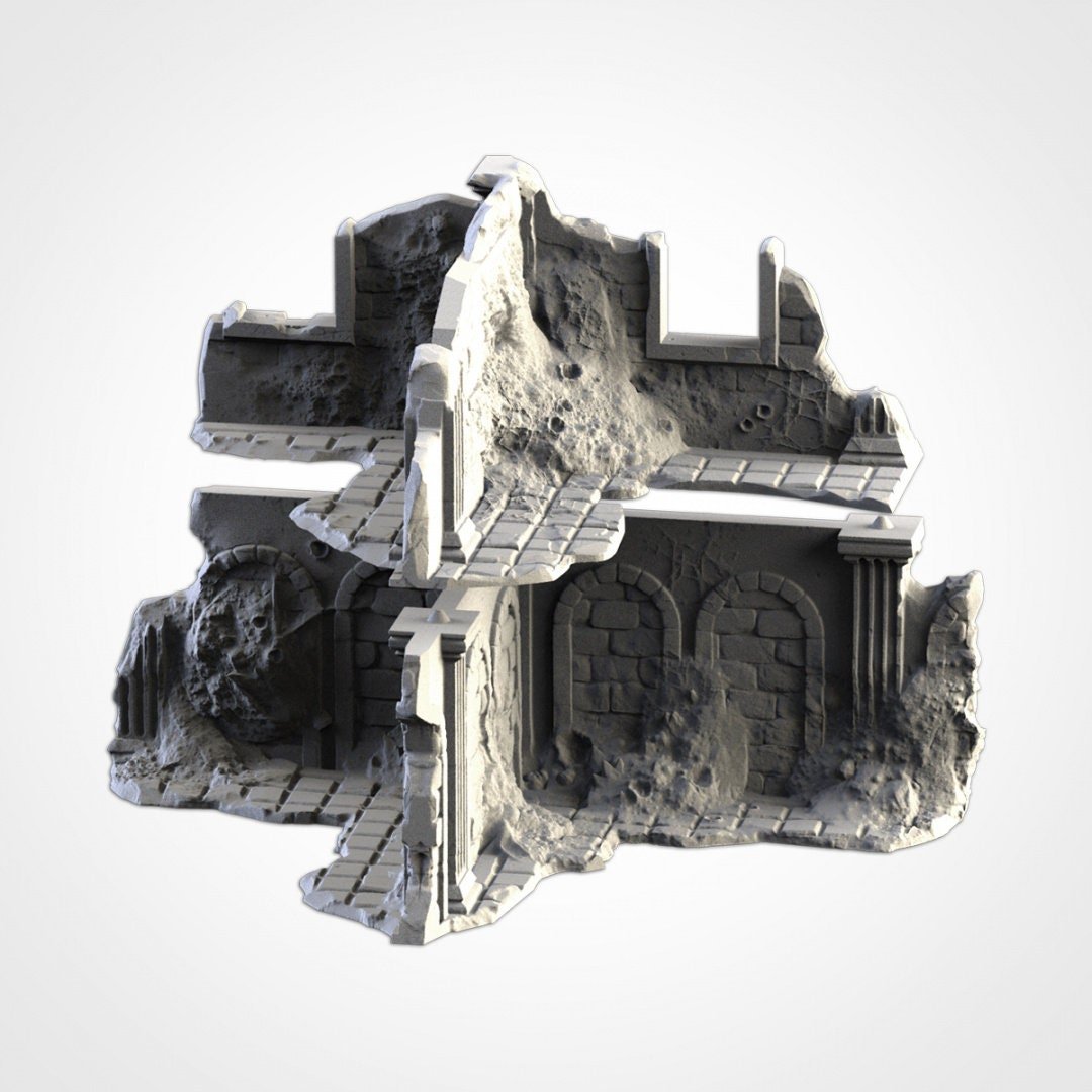 Infected Ruins - Large Ruins - Txarli Factory - Sigmarite Boutique