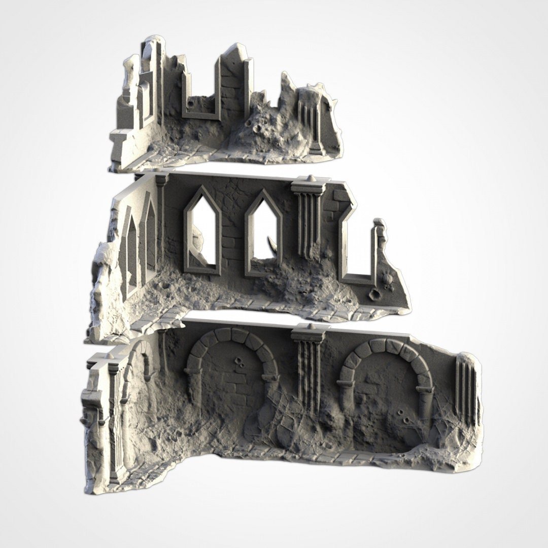 Infected Ruins - Large Ruins - Txarli Factory - Sigmarite Boutique