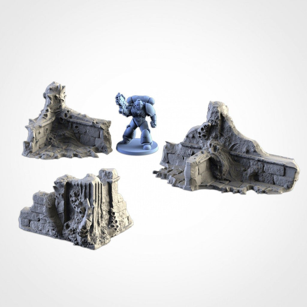Infected Ruins - Small Ruins - Txarli Factory - Sigmarite Boutique