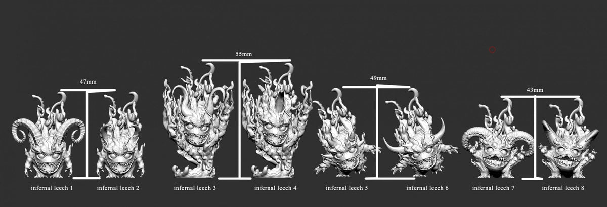 Infernal Leeches - Harbingers of Cataclysm - Mini Monster Mayhem - Sigmarite Boutique