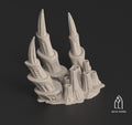 Infested Ruins Terrain Alien Growth Sci Fi Scatter Terrain for 28mm Wargaming & RPGs Spore Chimneys - Sigmarite Boutique