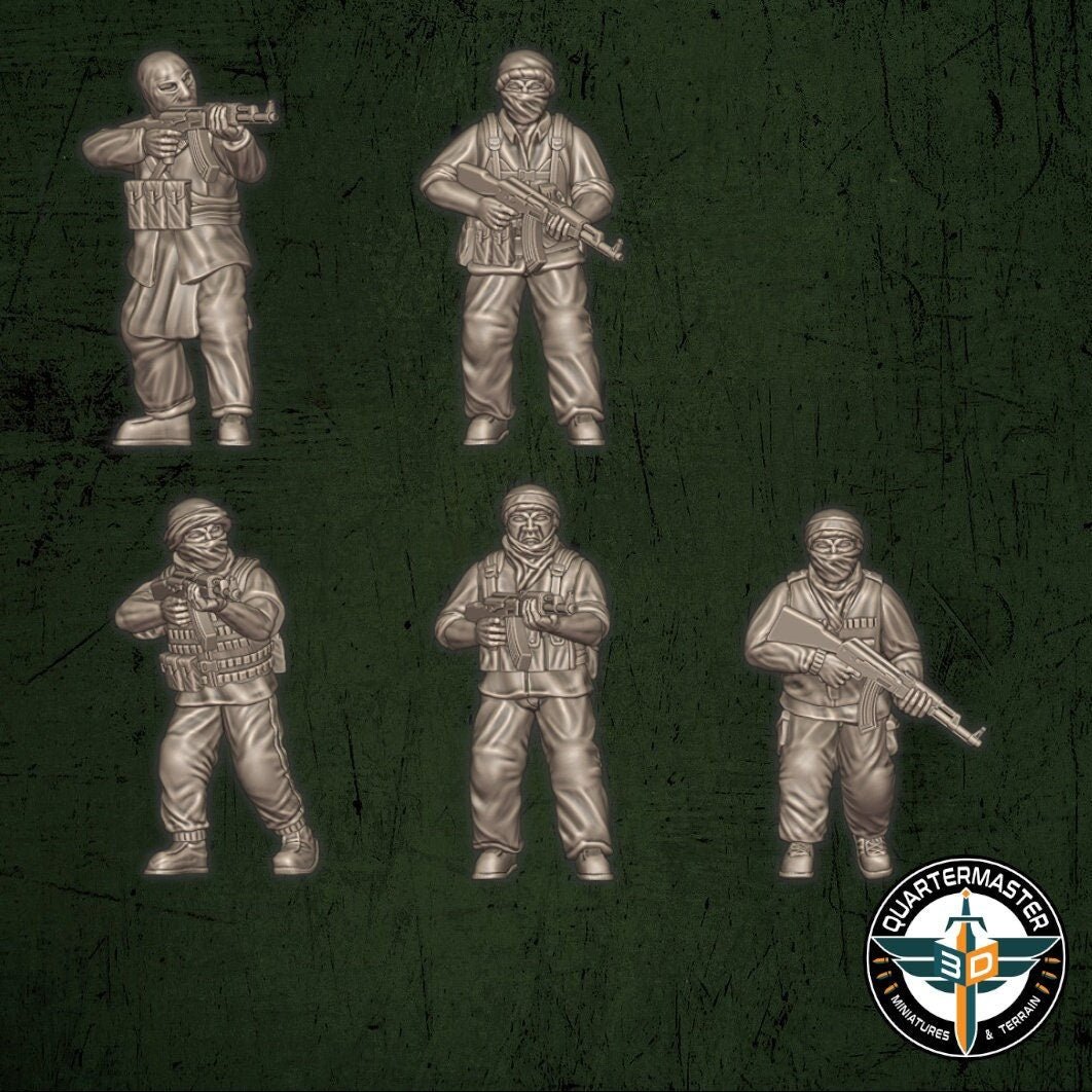 Insurgent Squads - War in Iraq - Quartermaster 3D - Sigmarite Boutique