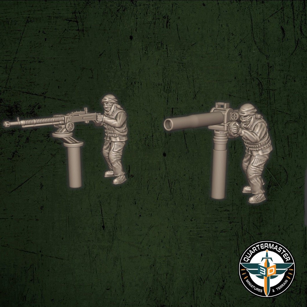 Insurgent Technical - War in Iraq - Quartermaster 3D - Sigmarite Boutique