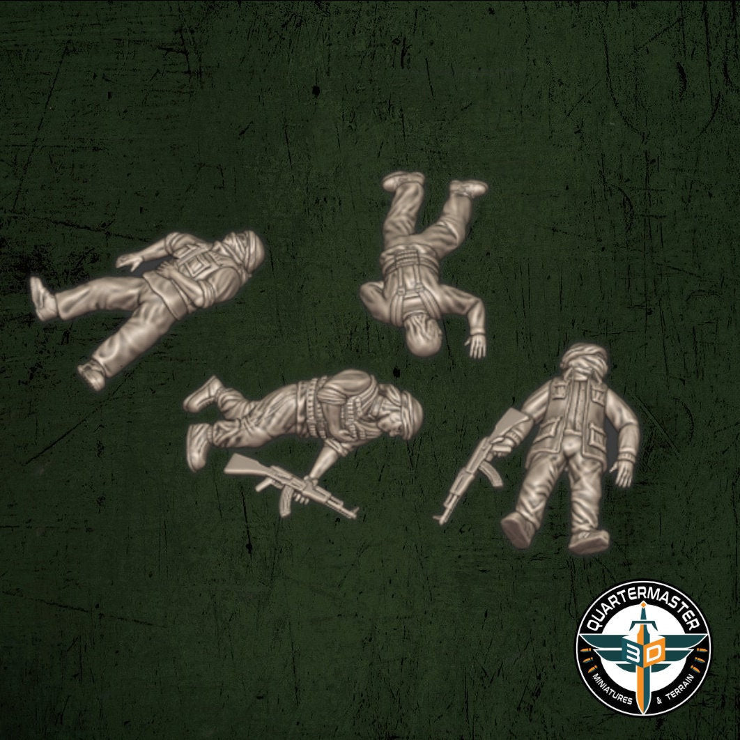 Insurgent Wounded - War in Iraq - Quartermaster 3D - Sigmarite Boutique