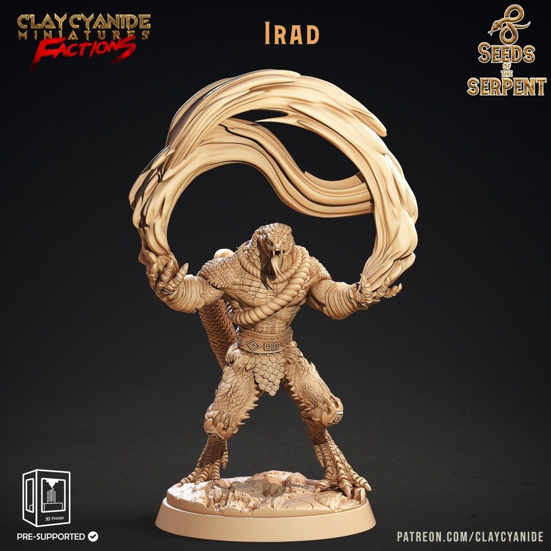 Irad - Seeds of the Serpent - Clay Cyanide - Sigmarite Boutique