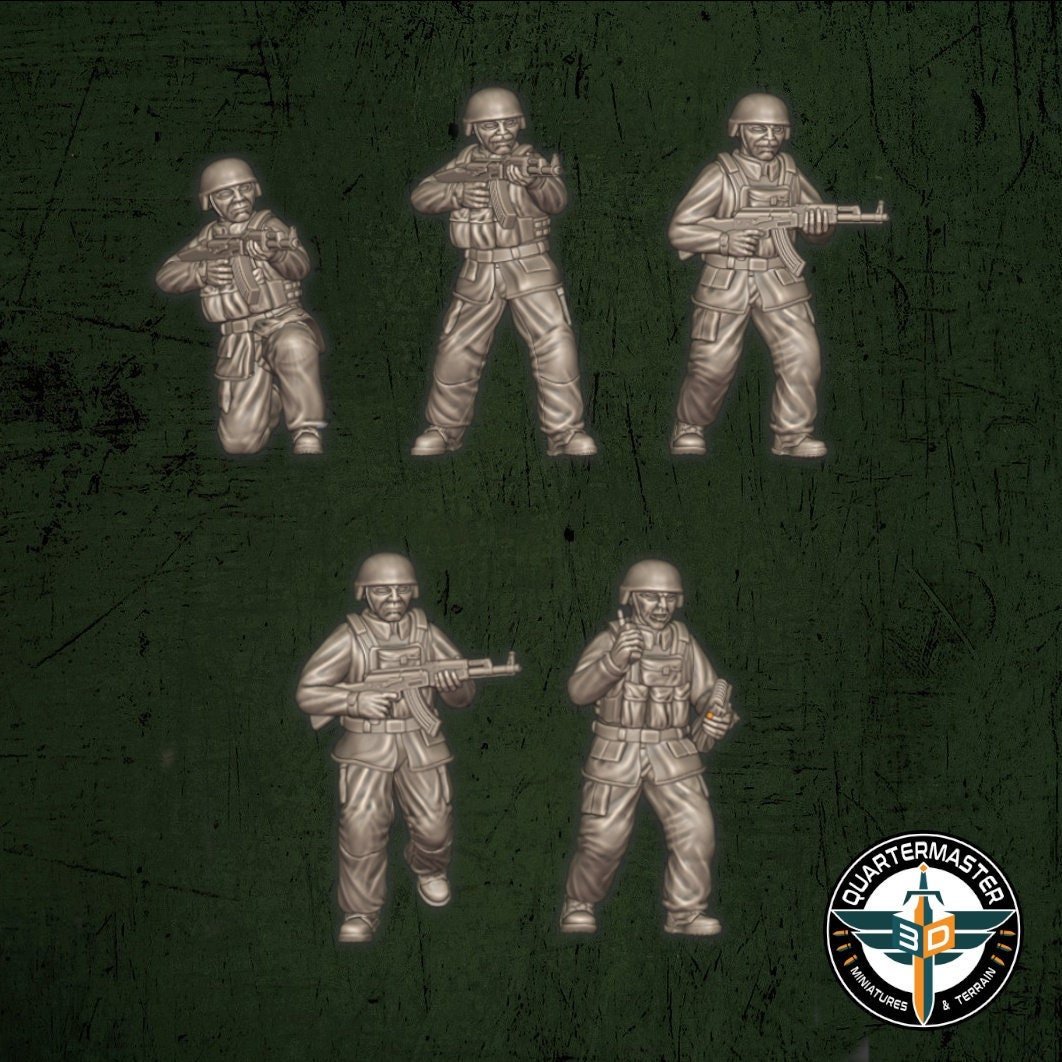 Iraqi Police and Translator - War in Iraq - Quartermaster 3D - Sigmarite Boutique