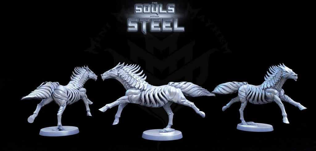 Iron Stallion - Souls Within Steel - Mini Monster Mayhem - Sigmarite Boutique