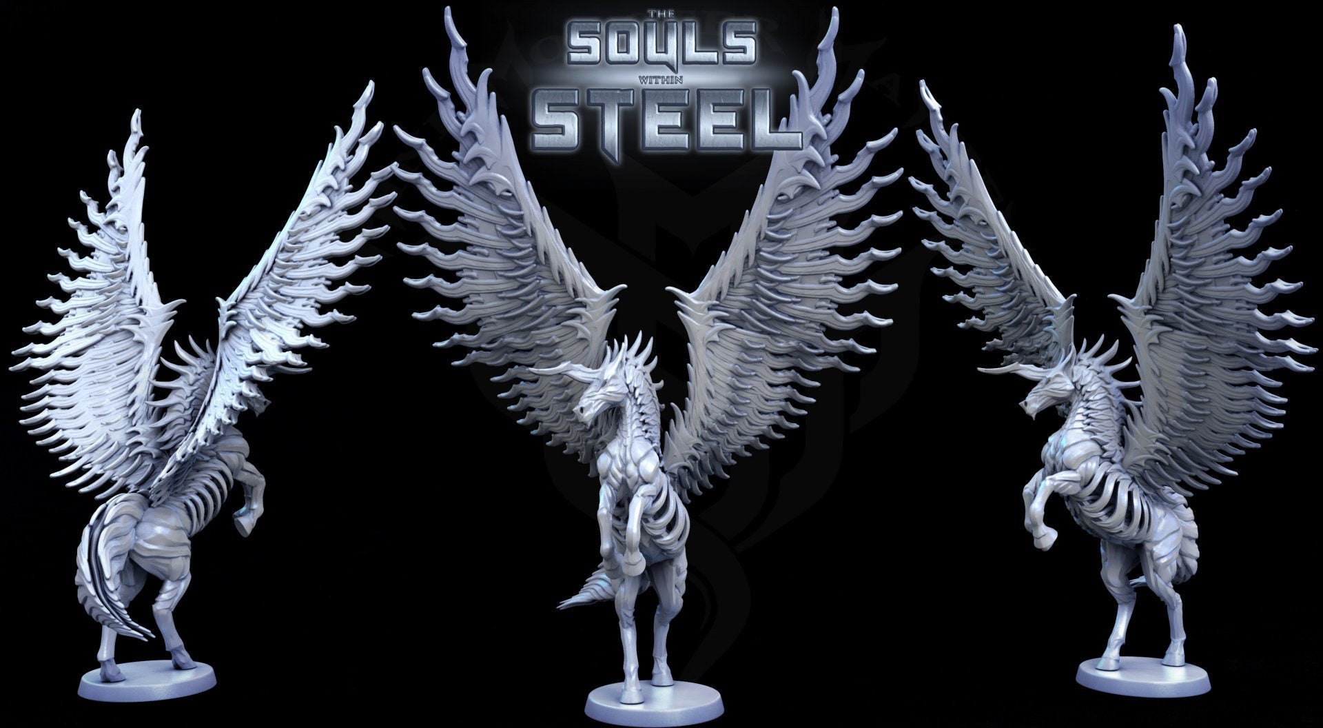 Iron Stallion - Souls Within Steel - Mini Monster Mayhem - Sigmarite Boutique